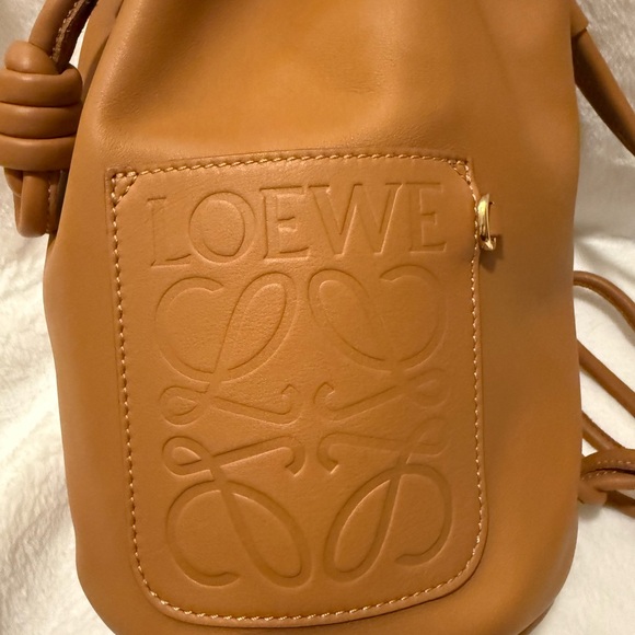 Loewe Tan Leather Balloon Bag Backpack main image 6